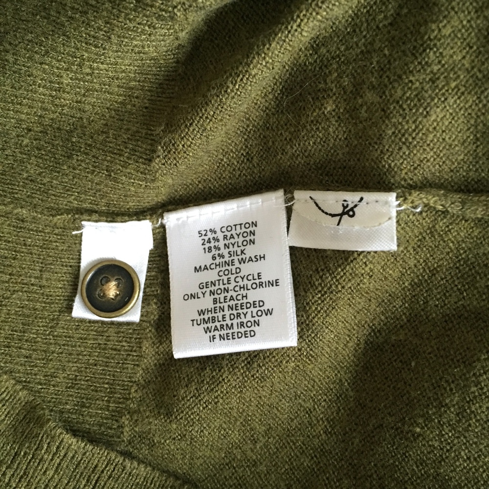 LOFT | Button cuff sweater - Picture 5 of 5